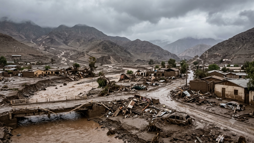 Chile enfrenta el peor temporal en dos décadas y dos regiones del norte quedan devastadas
